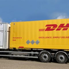 DHL Express is piloting the first hydrogen truck throughout Deutsche Post DHL Group