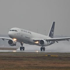 Lufthansa Cargo A321F lifts off for first commercial flight