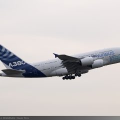 First A380 powered by 100% SAF takes to the skies
