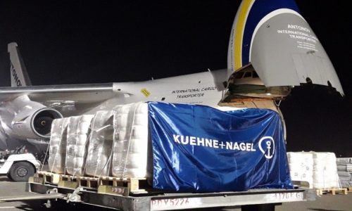 Kuehne+Nagel charters An124 to send UNICEF goods to Ukraine