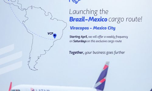 LATAM Cargo Brasil’s new route linking Mexico and Brazil