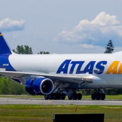 Atlas Air takes delivery of first of four new B747-8Fs