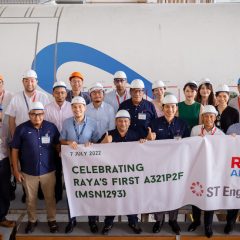 ST Engineering to lease four Airbus A320/A321P2Fs to Raya Airways￼