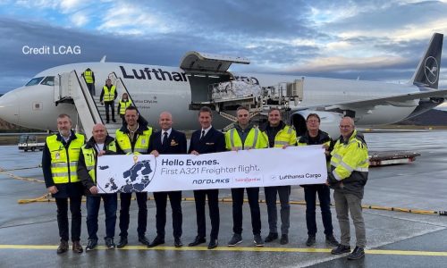 Lufthansa Cargo’s A321 freighter connects Evenes in Norway