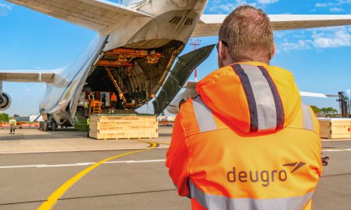 deugro charters three An124 flights from Italy to Saudi Arabia